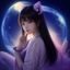 夜猫子用户头像，戴耳机的年轻人，夜间氛围